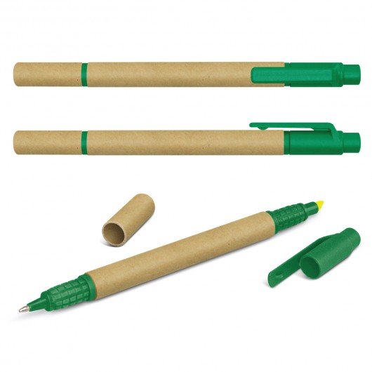 Eco Pen Highlighter natural Green
